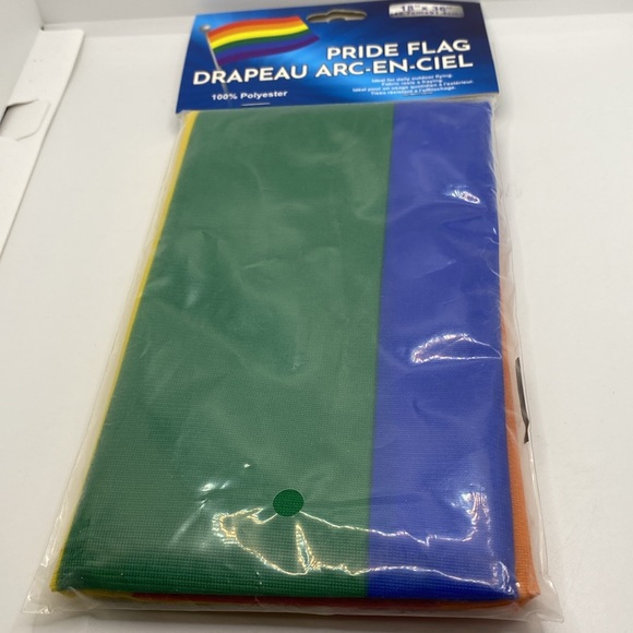 Pride Flag 18” x 36” Rainbow Indoor Outdoor Gay Lesbian Transgender - Picture 4 of 8